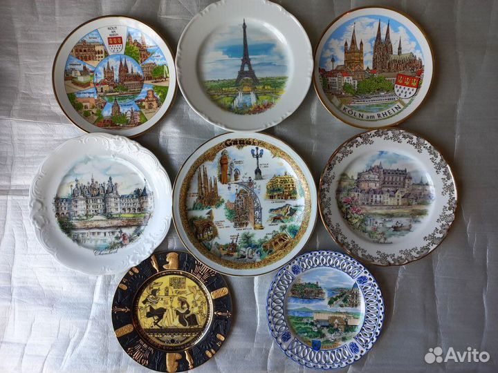 Декоративные интерьерные тарелки на стену/на полку