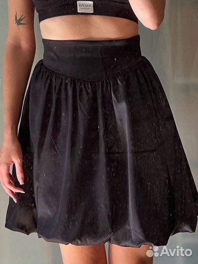 Юбка баллон мини