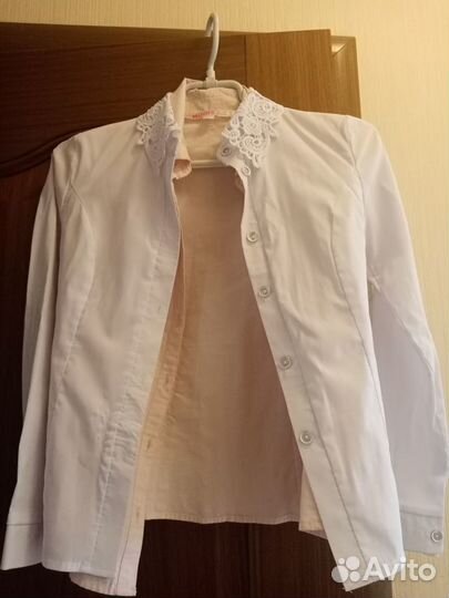 Рубашки для девочки в школу