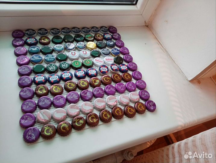 Коллекция пивных крышек