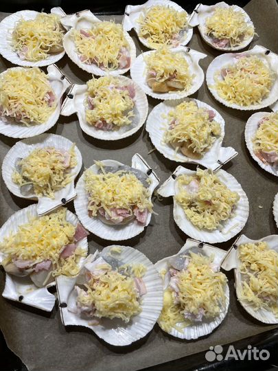 Гребешок на створке