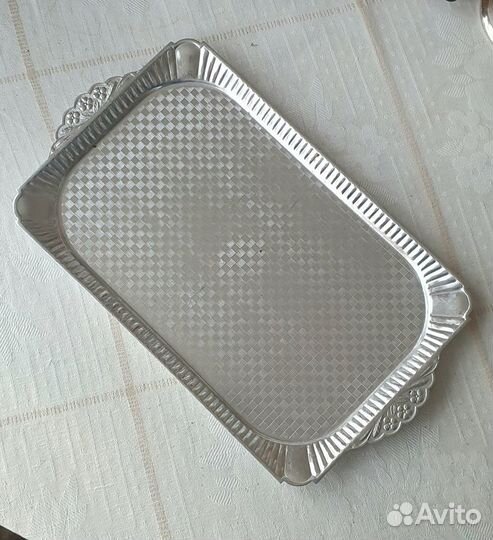 Поднос алюминиевый СССР