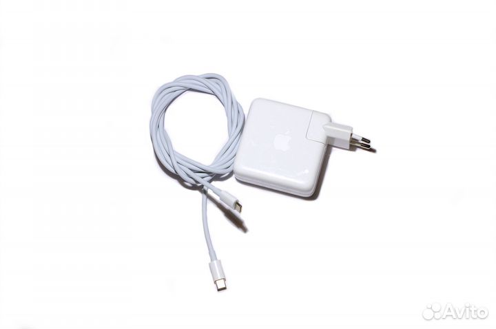 Блок питания apple 61w + кабель (копия)