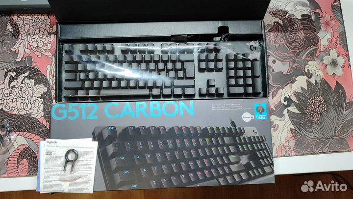 Клавиатура Logitech G512 carbon (GX Brown)