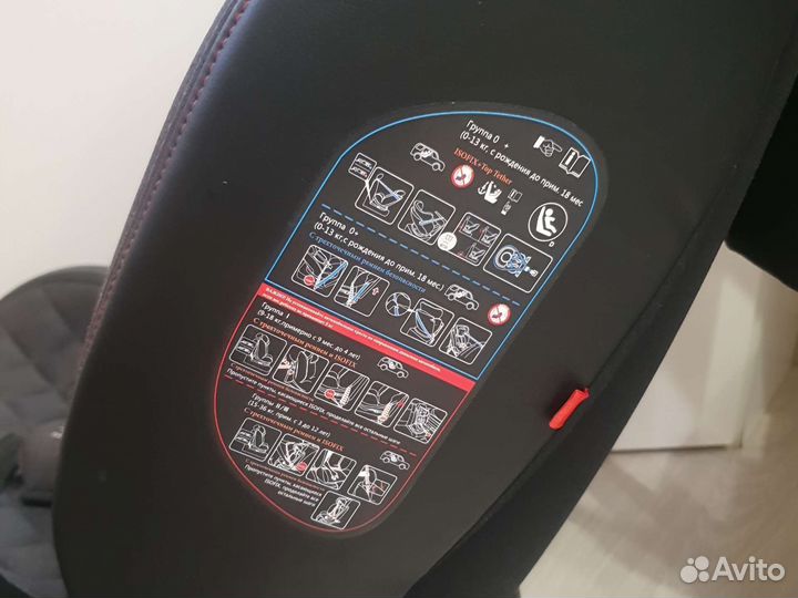 Детское автокресло от 0 до 36 с isofix поворотное