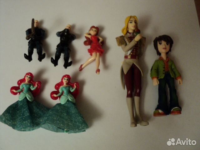 Принцессы киндер и др. фигурки