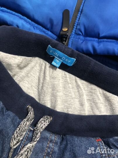 Пуховик на мальчика 158