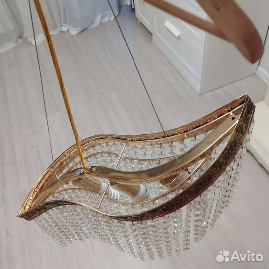 Люстра потолочная бу