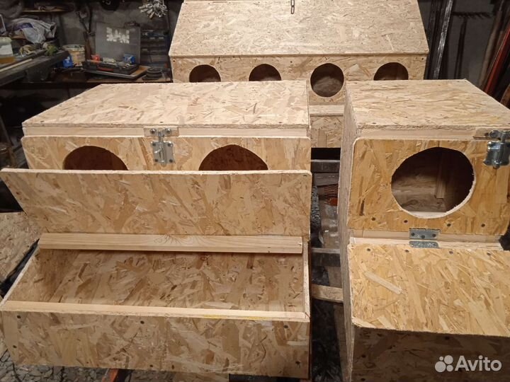 Гнездо для кур с яйцесборником