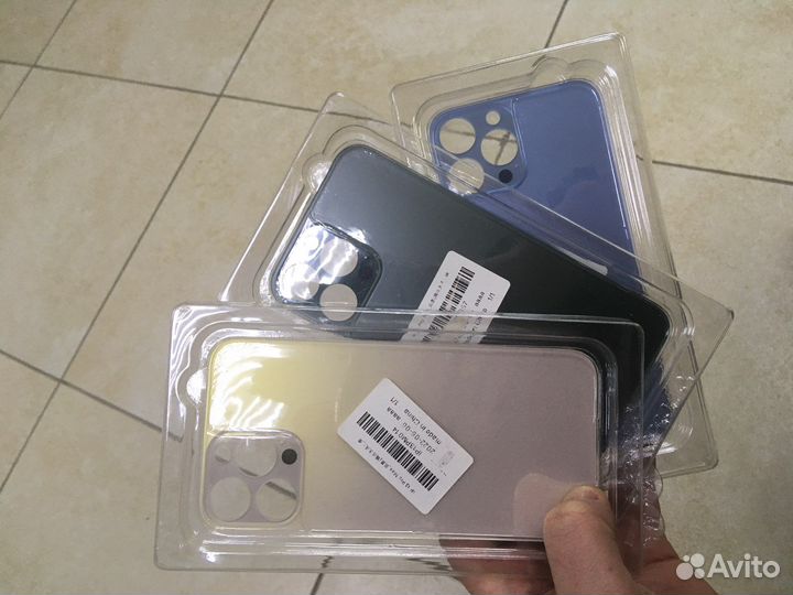 Заднее стекло для iPhone 11/12/13/14/15ProMax