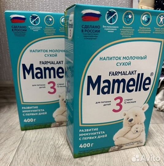 Детская смесь Mamelle 3