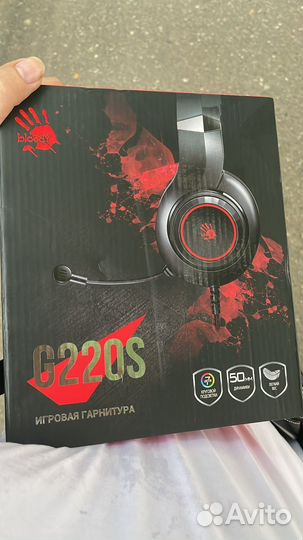 Игровые наушники bloody G220S