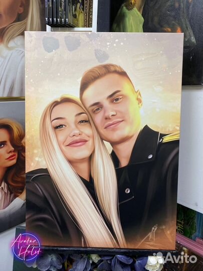 Портрет по фото на холсте Нижний Новгород