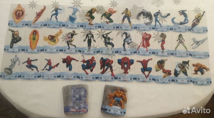 Edibas Герои комиксов Марвел (карточки marvel)