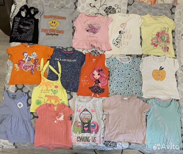 Вещи пакетом 98-104 для девочек