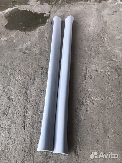 Накладки на пороги VW golf 4 jetta 4 gti gli