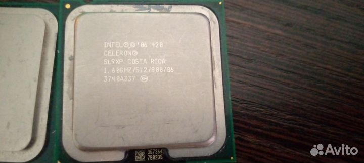 Процессоры celeron и pentium