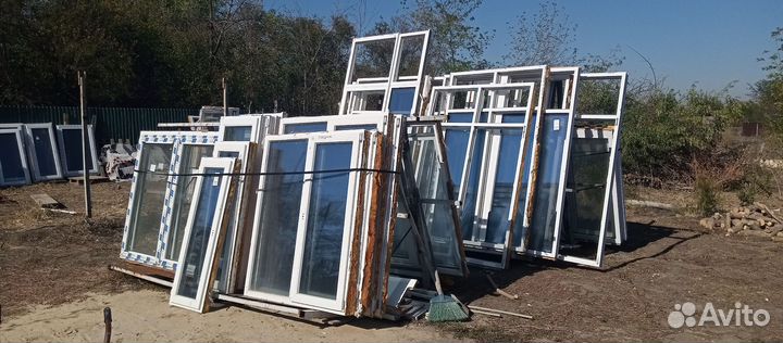 Окна бу в наличие, пвх окна Каневская