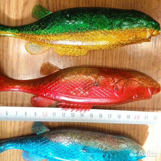 Виброхвост для джига 20см