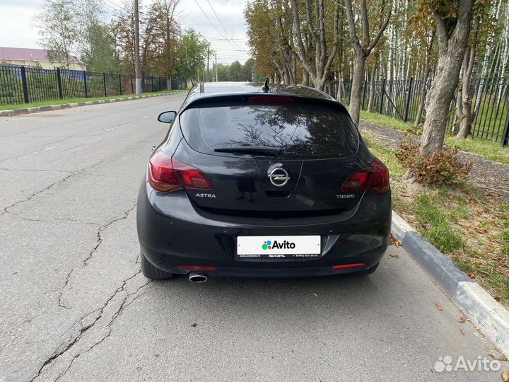 Opel Astra 1.6 AT, 2010, 158 000 км