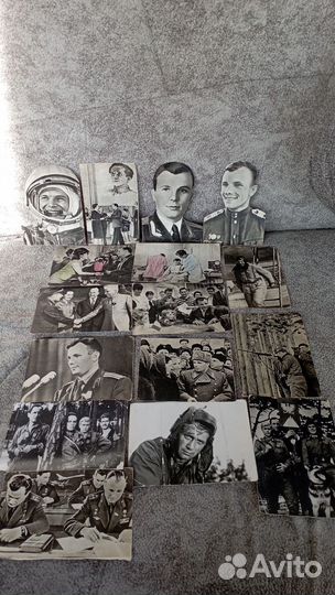 Открытки Гагарин космонавт СССР