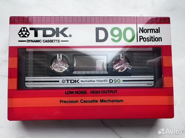 Аудио кассеты новые TDK D90