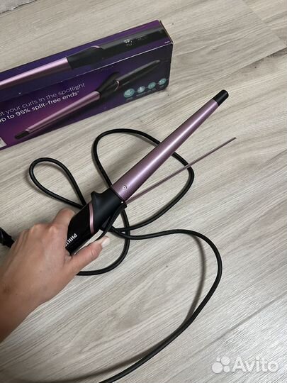 Щипцы для завивки волос philips