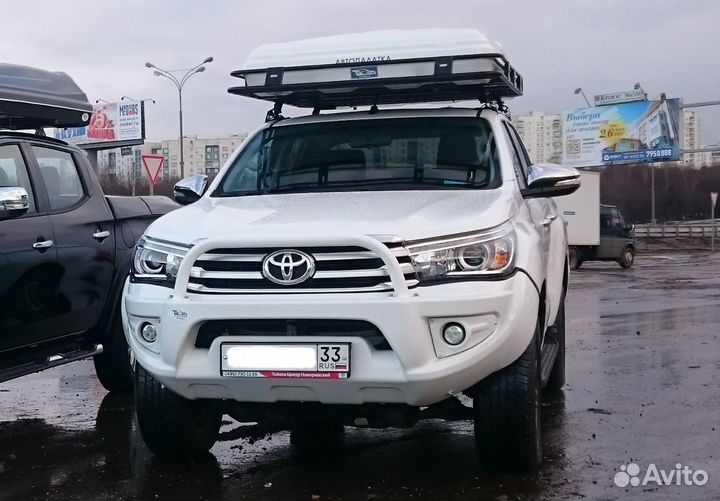 Бампер авс-Дизайн передний Toyota Hilux Revo 2015