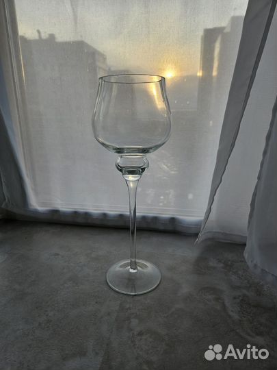 Ваза стеклянная