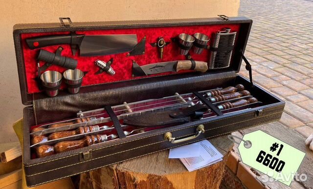 Шашлычный набор в кейсе