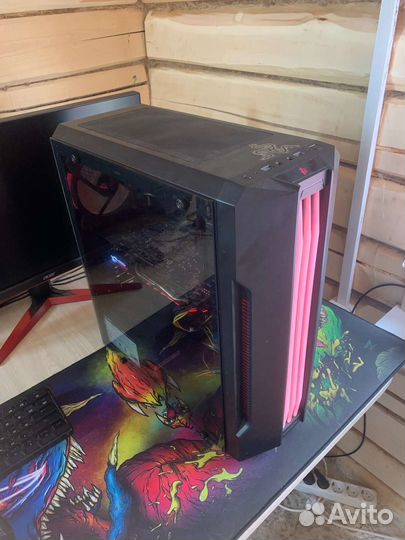 Игровой пк на intel i3-9100f/ amd rx 570 4gb/ 16gb
