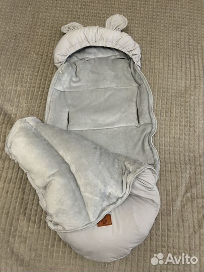 Зимний конверт в коляску