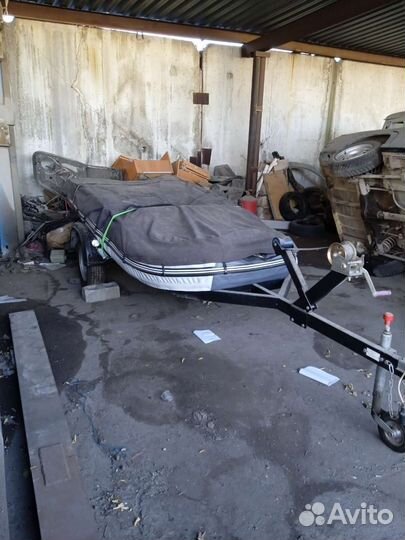 Лодка пвх Ривьера 320+мотор Tohatsu9.8+прицеп