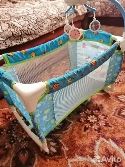 Кровать качалка для кукол