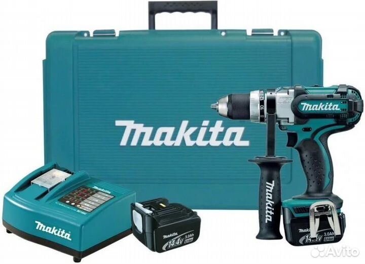 Дрель-шуруповерт Makita LXT DDF444RFE