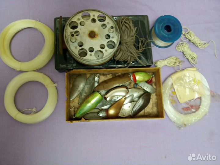 Блесна Спиннинг леска резина