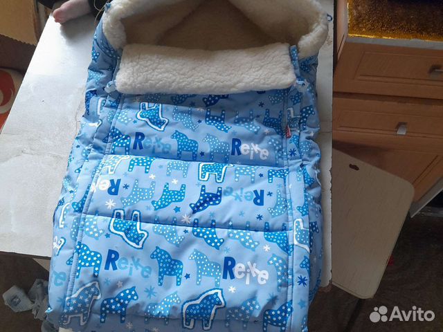 Зимний конверт в коляску