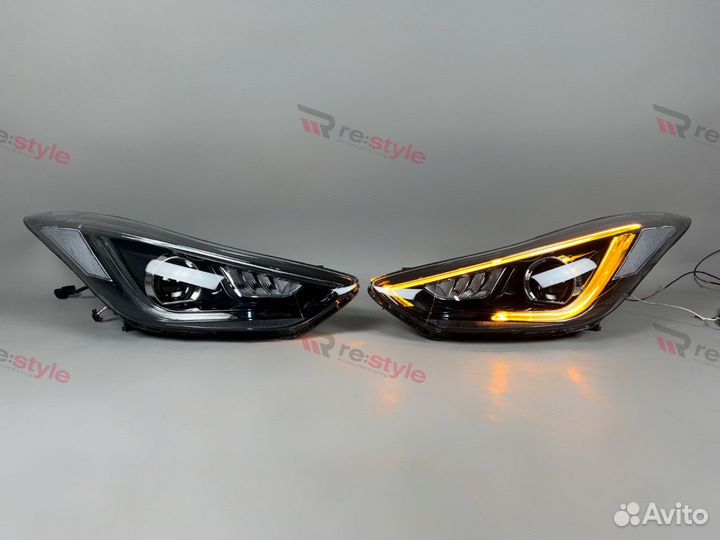 Фары Hyundai Elantra (MD) 10-16г LED Vland V2546