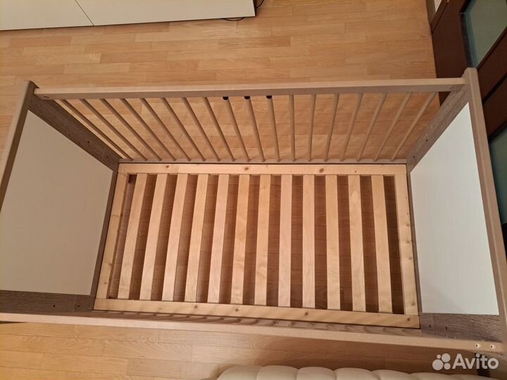 Детская кровать для новорождённых и до 7 лет