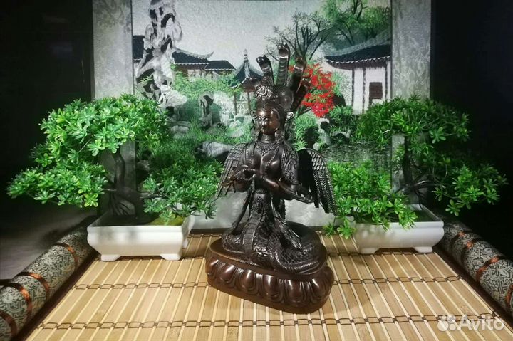 Статуэтка будды богиня Змея Нага Каня