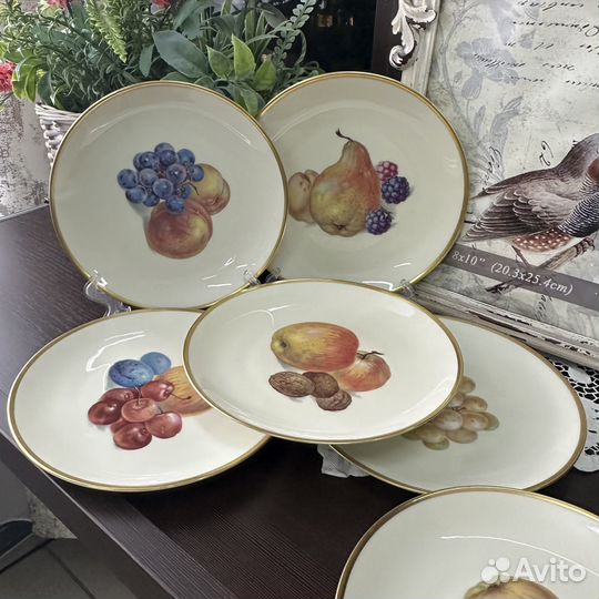 Антикварные тарелки Thomas