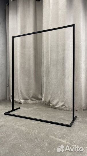 Стойка, вешалка для одежды, вешало напольное, рейл