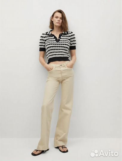 Поло кроше Mango