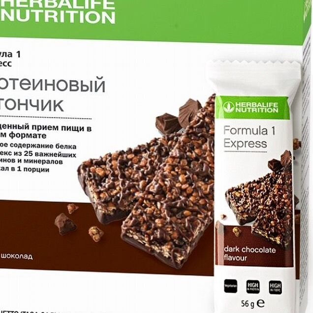 Протеиновый Батончик Тёмный шоколад (7 шт)