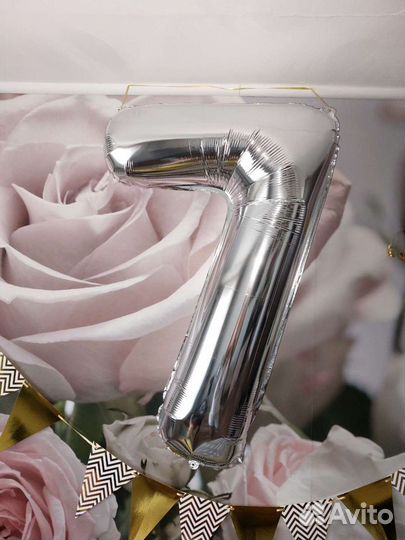 Цифра 7 на день рождения