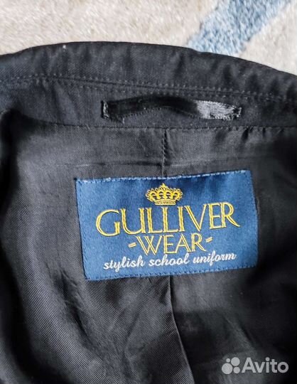 Пиджак gullivеr/брюки o'stin в школу 146/152