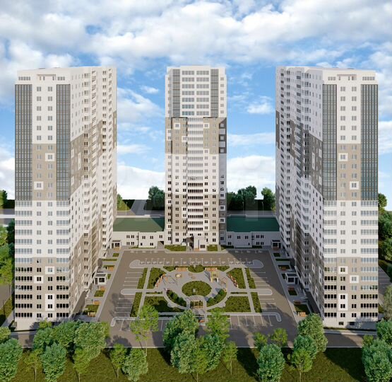1-к. квартира, 44,8 м², 5/27 эт.