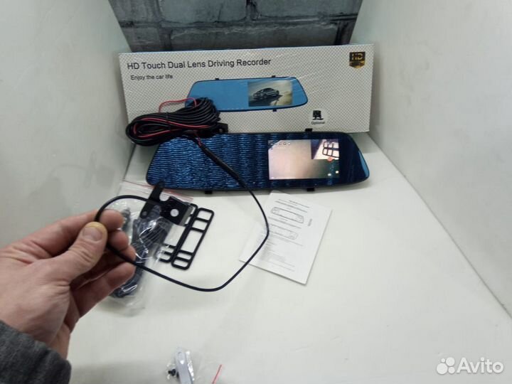 Видеорегистратор зеркало с задней камерой