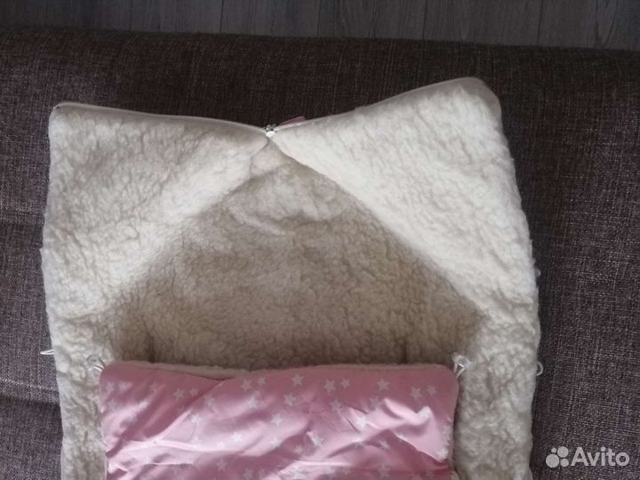 Зимний конверт в коляску