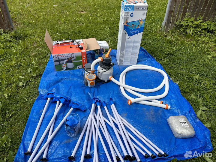 Каркасный бассейн bestway Steel Pro400х211х81